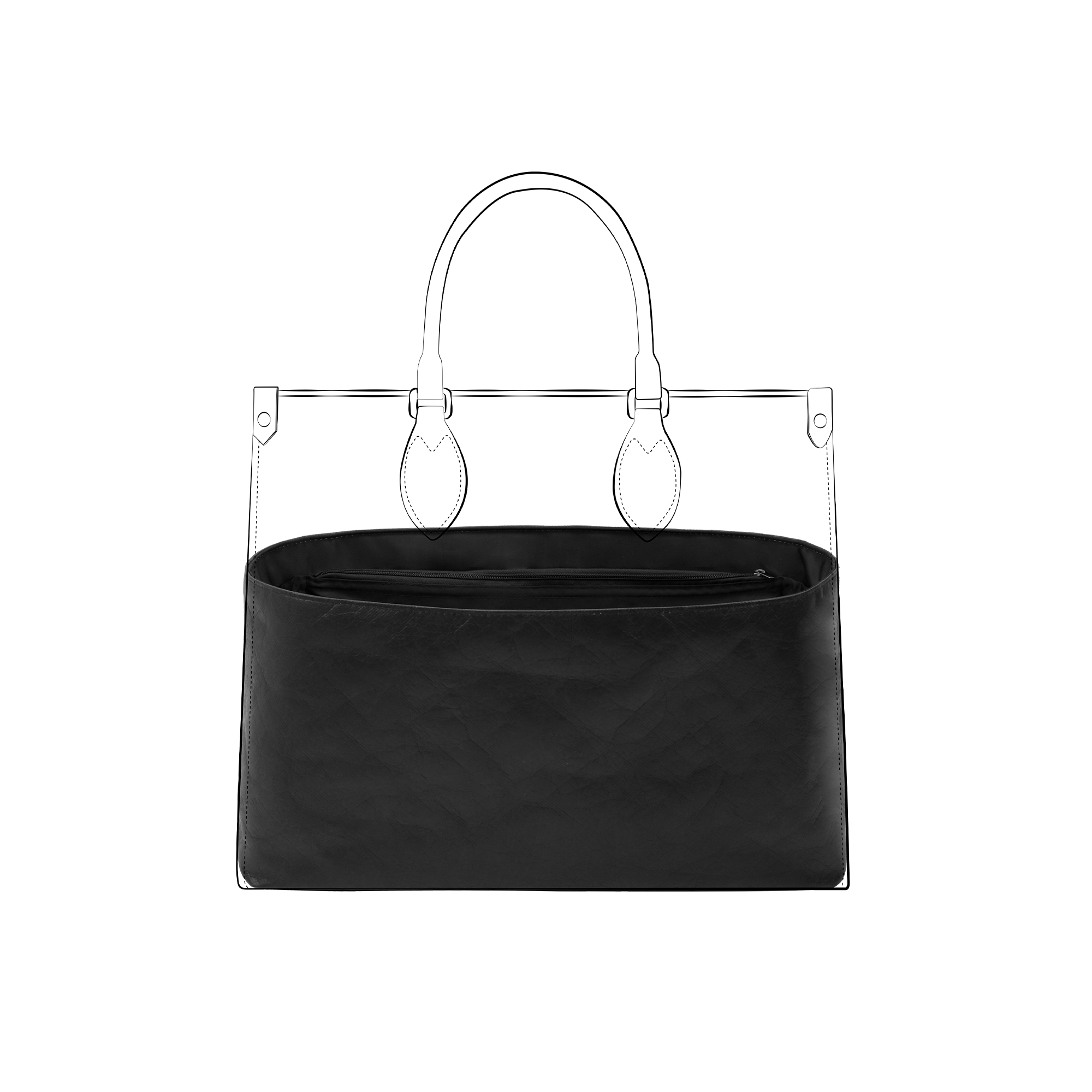 Luxury Bags Lv - DGAZ Lightweight Purse Organizer Insert for