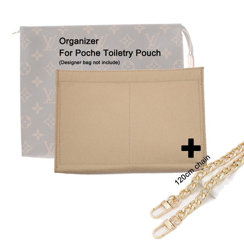 Luxury Bags Lv - Liner For Poche Toiletry Pouch Purse