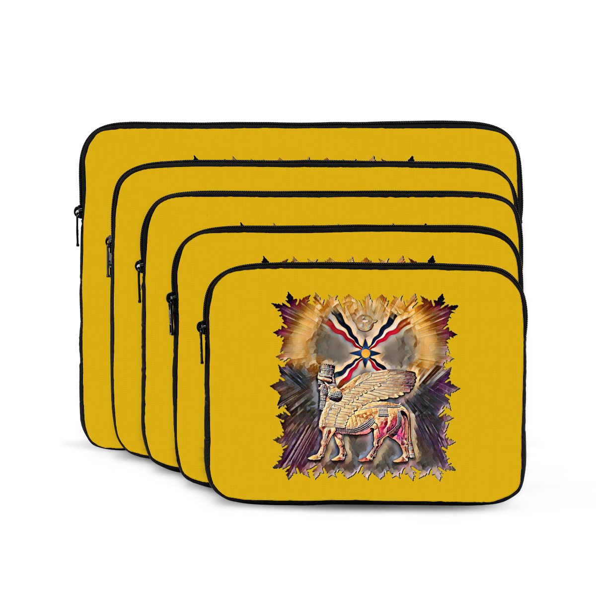 Luxury Bags For Laptop - Luxury Assyrian Suryoyo Flag Notebook Laptop