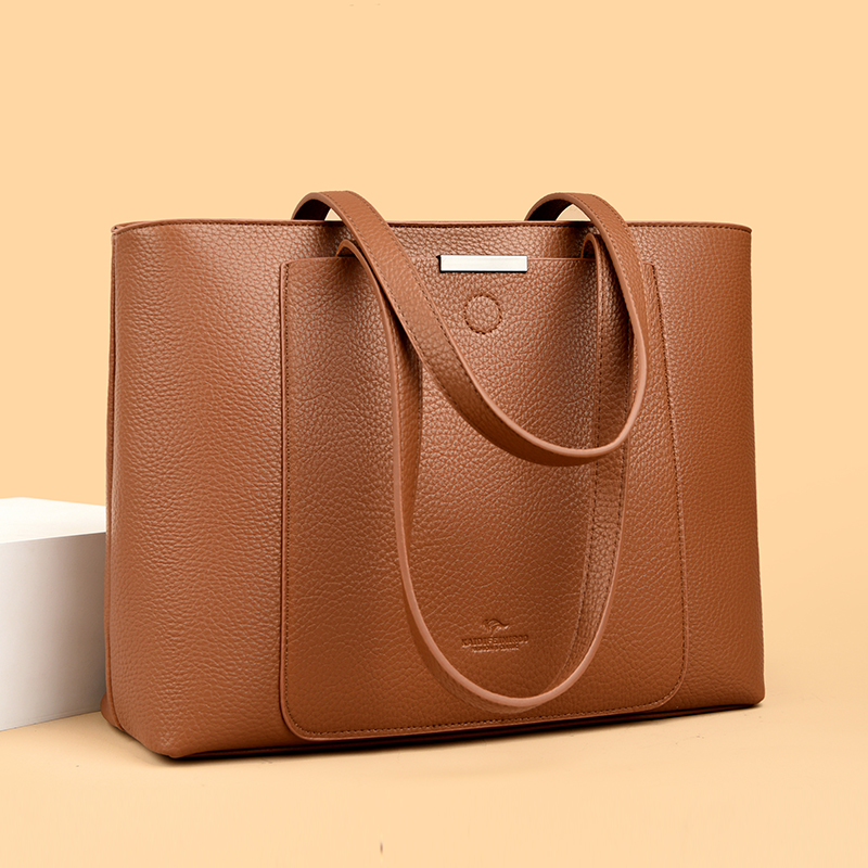 Luxury Bags For Laptop - Genuine Brand Soft Pu Leather Hand