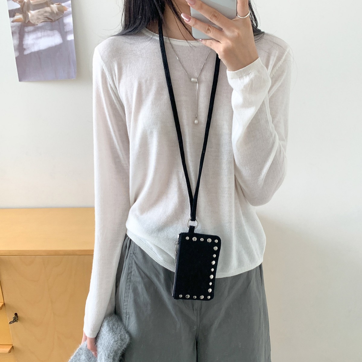 NEW Studded Shoulder Bag Mini  - Shoulder Bag Slouchy recension och pris
