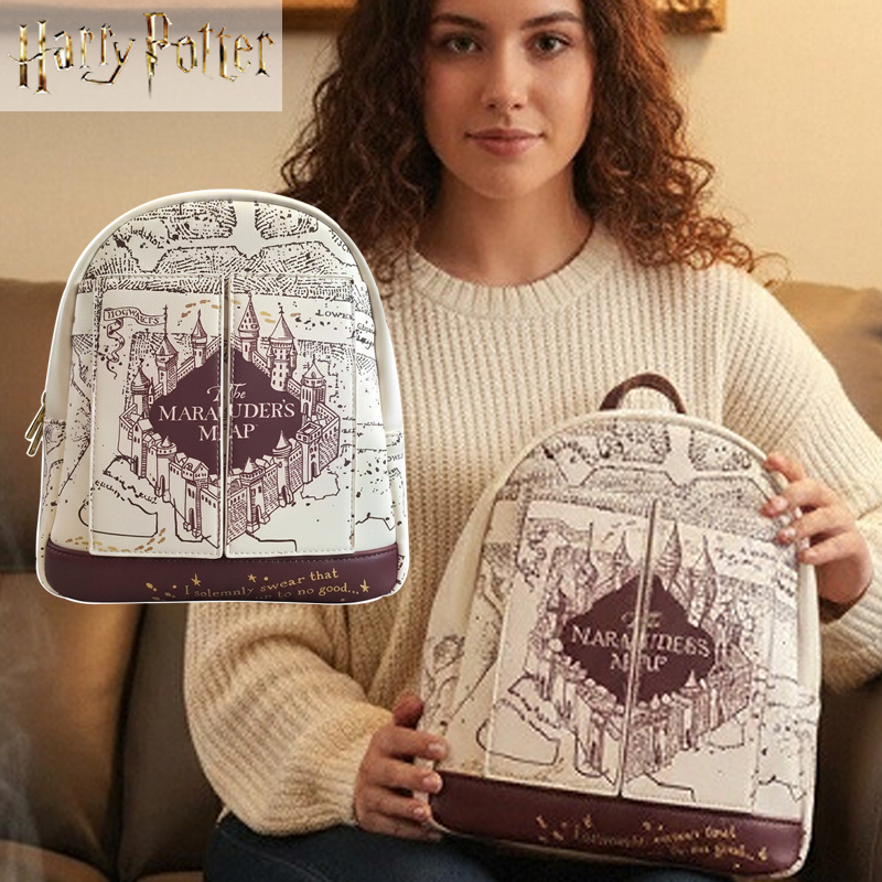 Harry Potter Map Printed Cospl - Shoulder Bag Slouchy recension och pris