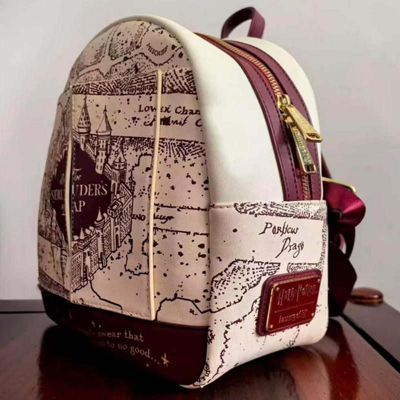 Harry Potter Map Printed Cospl - Shoulder Bag Slouchy recension och pris