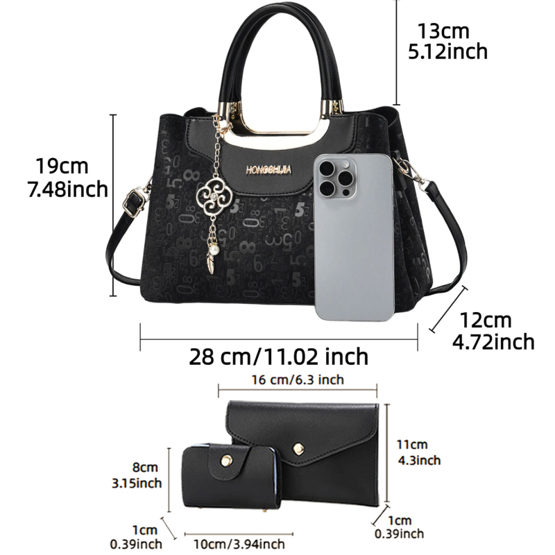 3-piece Fashion Women's Handba - Luxury Bags & Leather Repair Of Atlanta Photos recension och pris