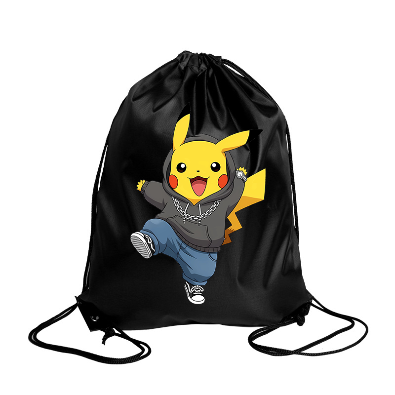 Pokemons Drawstring Bags Carto - Shoulder Bag Slouchy recension och pris