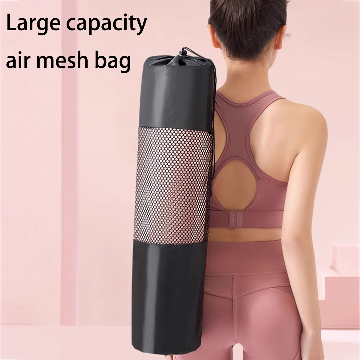 1 Breathable Yoga Mat Storage  - Shoulder Bag Slouchy recension och pris