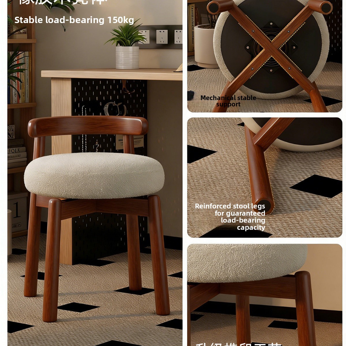 Simple solid wood rotating dre - Luxury Bags & Leather Repair Of Atlanta Photos recension och pris