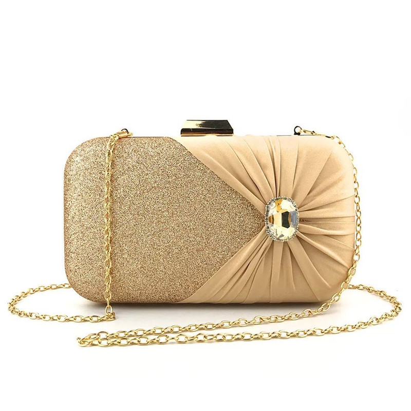 Silver Luxury Crystal Evening  - Luxury Bags Made recension och pris