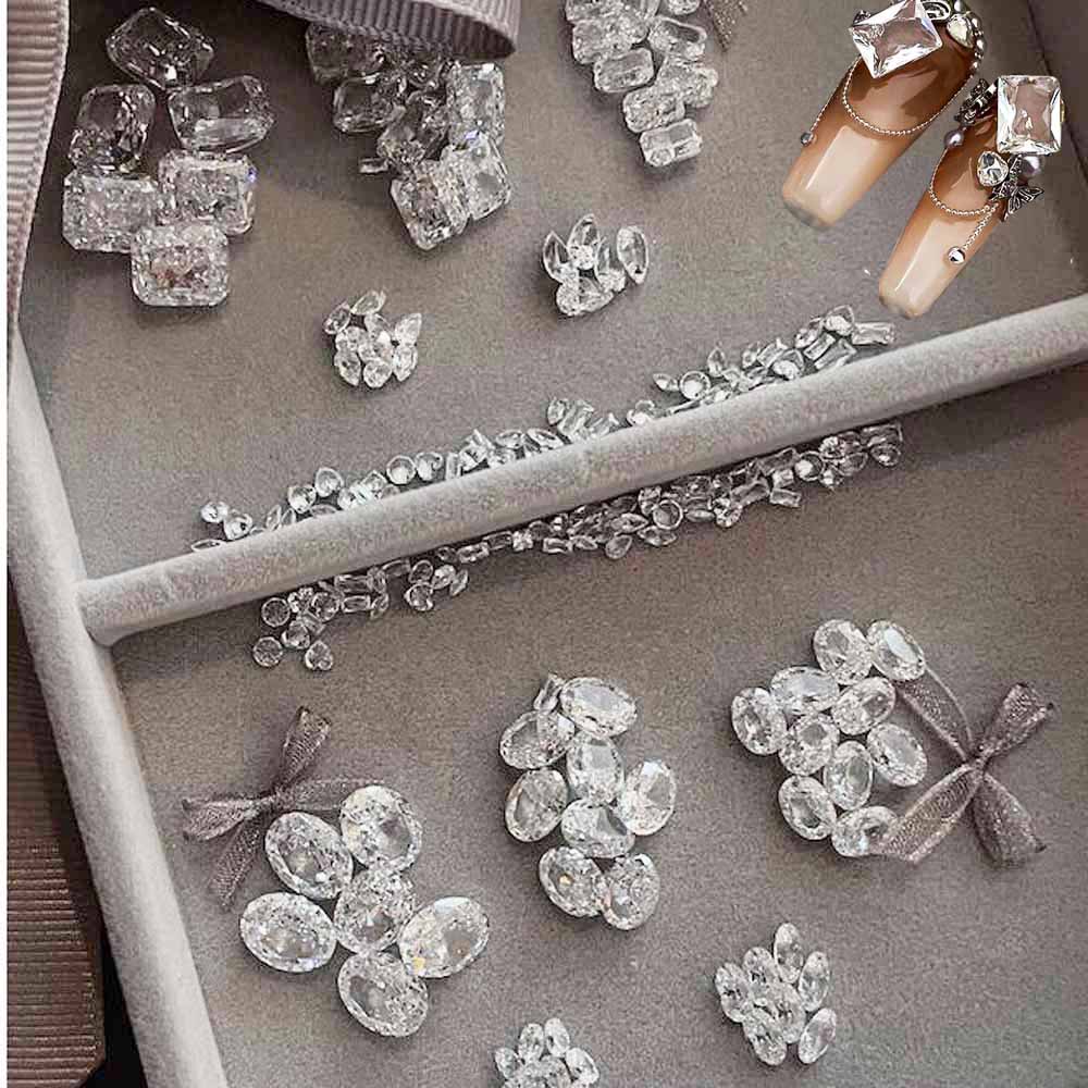 10pcs Clear Round & Square & W - Luxury Bags Dropshipping recension och pris