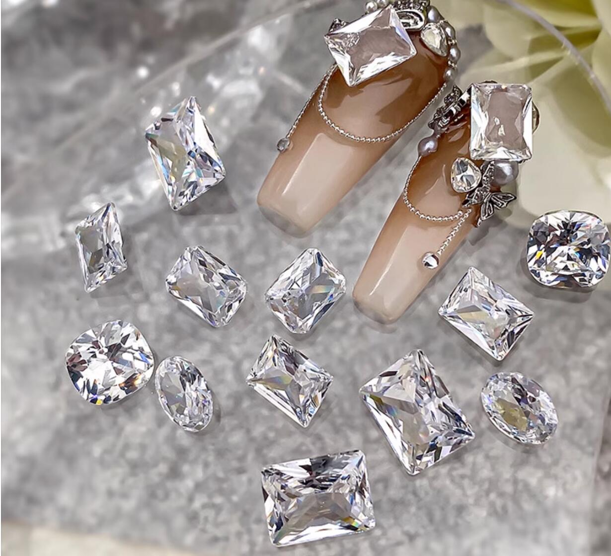 10pcs Clear Round & Square & W - Luxury Bags Dropshipping recension och pris