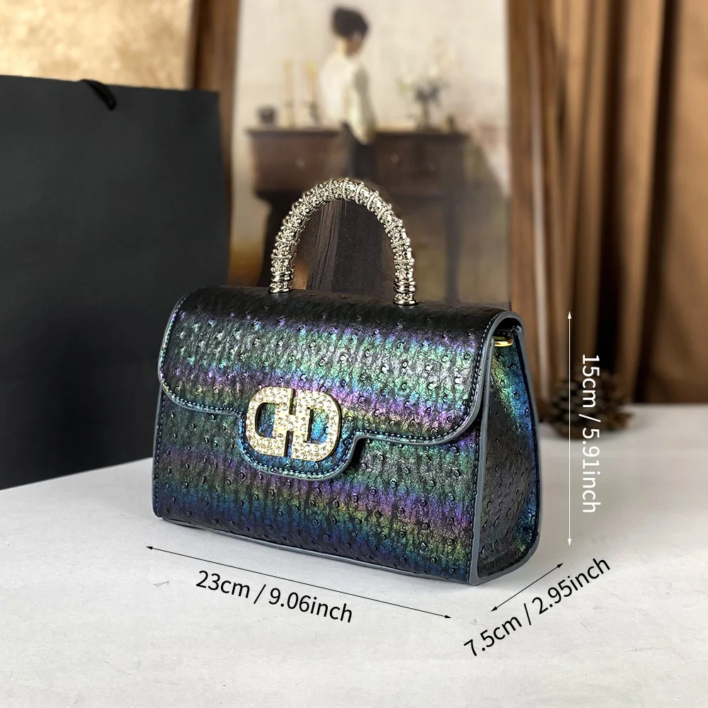 Advanced Ostrich Pattern Diamo - Luxury Bags Lv recension och pris