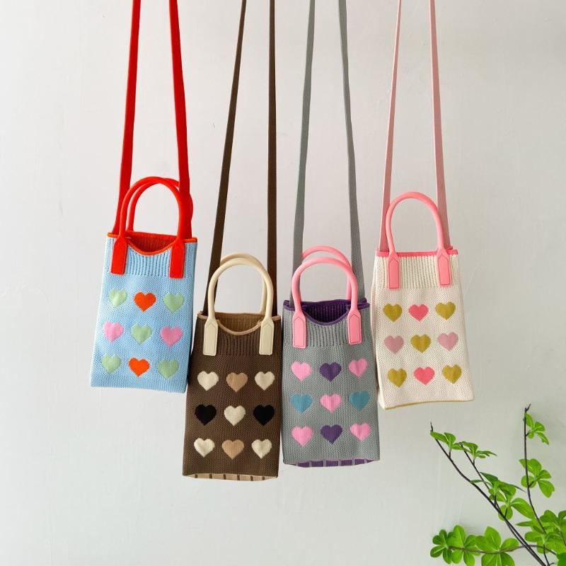 Fashion Knitted Mini Shoulder  - Shoulder Bag Slouchy recension och pris