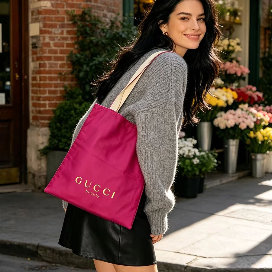 GUCCIs bag Women Canvas Tote B - Shoulder Bag Slouchy recension och pris