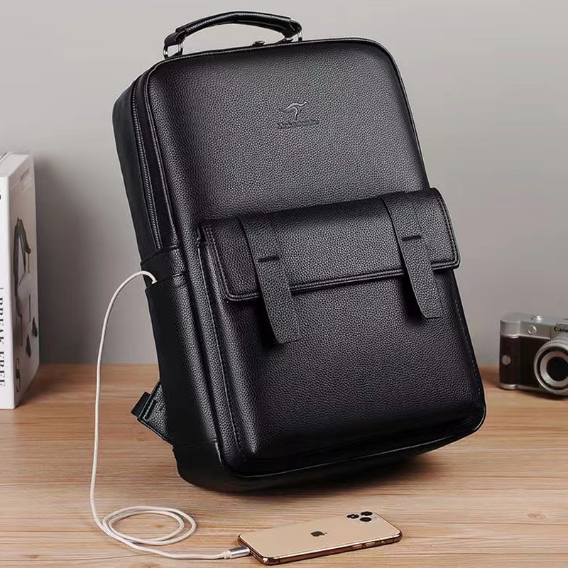 Men's luxury leather backpack  - Luxury Bags For Men recension och pris
