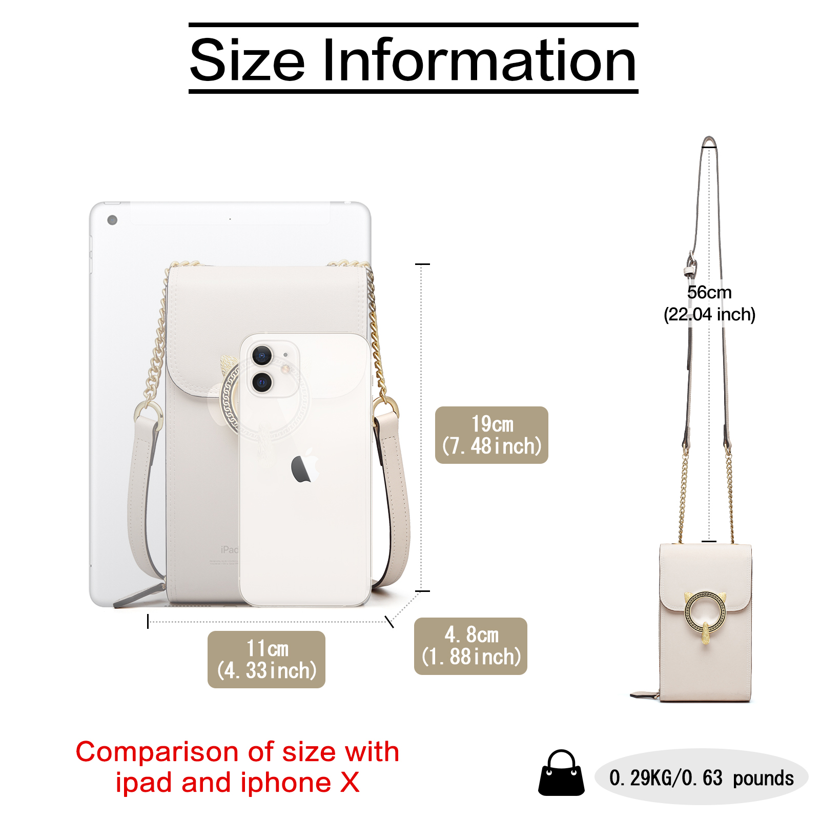 FOXER Fashion Split Leather Ce - Luxury Bags Girls recension och pris